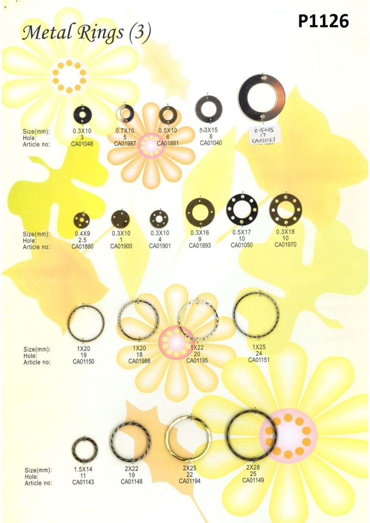 Metal Rings - tinfultd